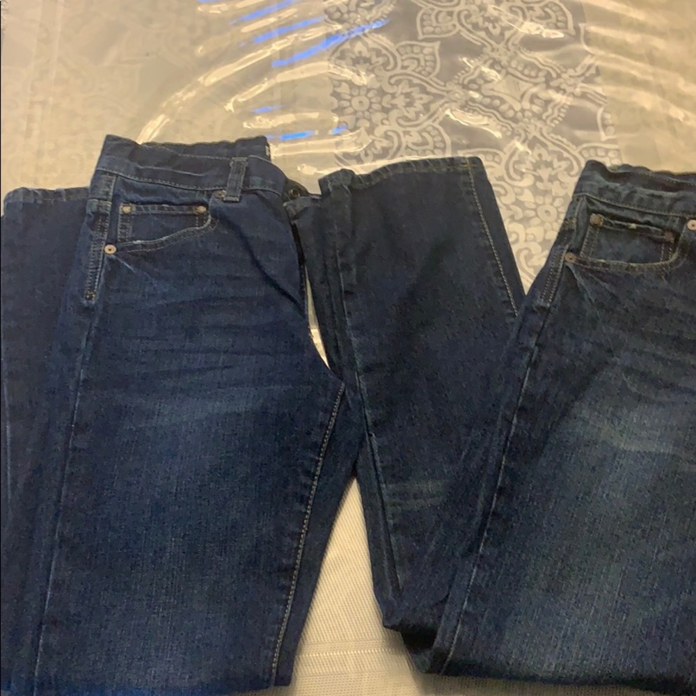 Boys Aeropostale sz 14 jeans ADJUSTABLE! 2 pairs